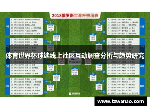 体育世界杯球迷线上社区互动调查分析与趋势研究